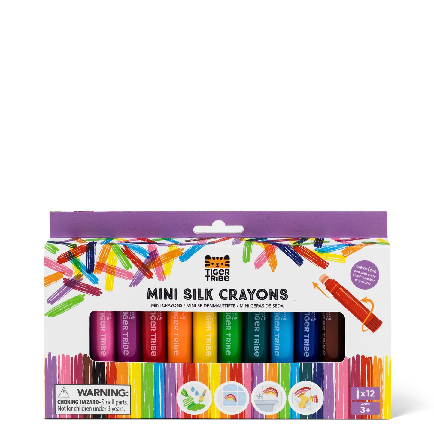 Mini Silk Crayons | Washable, non-toxic and odour free
