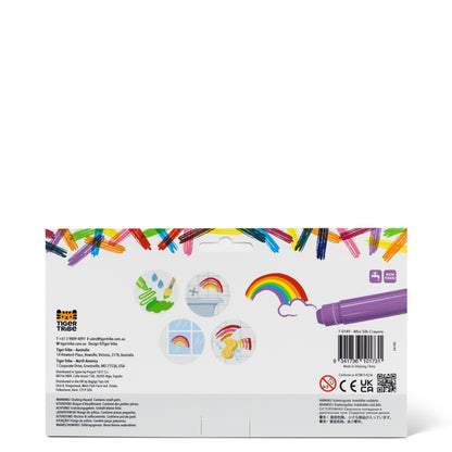 Mini Silk Crayons | Washable, non-toxic and odour free