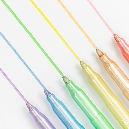 Tiger Tribe Shimmer Markers | Non-toxic | Quick-drying