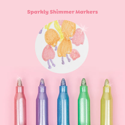 Tiger Tribe Shimmer Markers | Non-toxic | Quick-drying