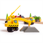 Construction Site Vehicles Set - DAMAGED BOX
