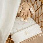 Fitted Cot Sheet Baby Bunny 70x140/150cm