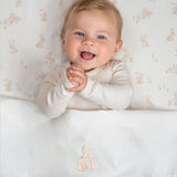 Fitted Cot Sheet Baby Bunny 60x120cm