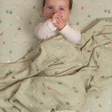 Fitted Cot Sheet Little Farm 60x120cm