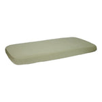 Fitted Cot Sheet Muslin Olive 60x120cm