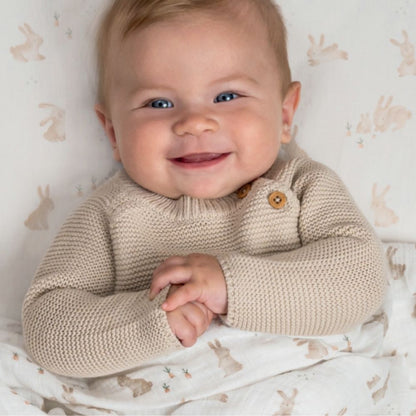 بطانية سرير أرنب صغير