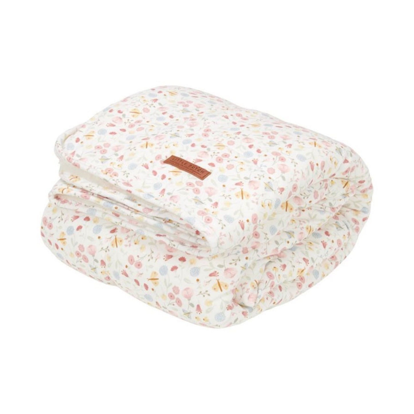 Cot Blanket Flowers & Butterflies - Oeko Tex Certified 