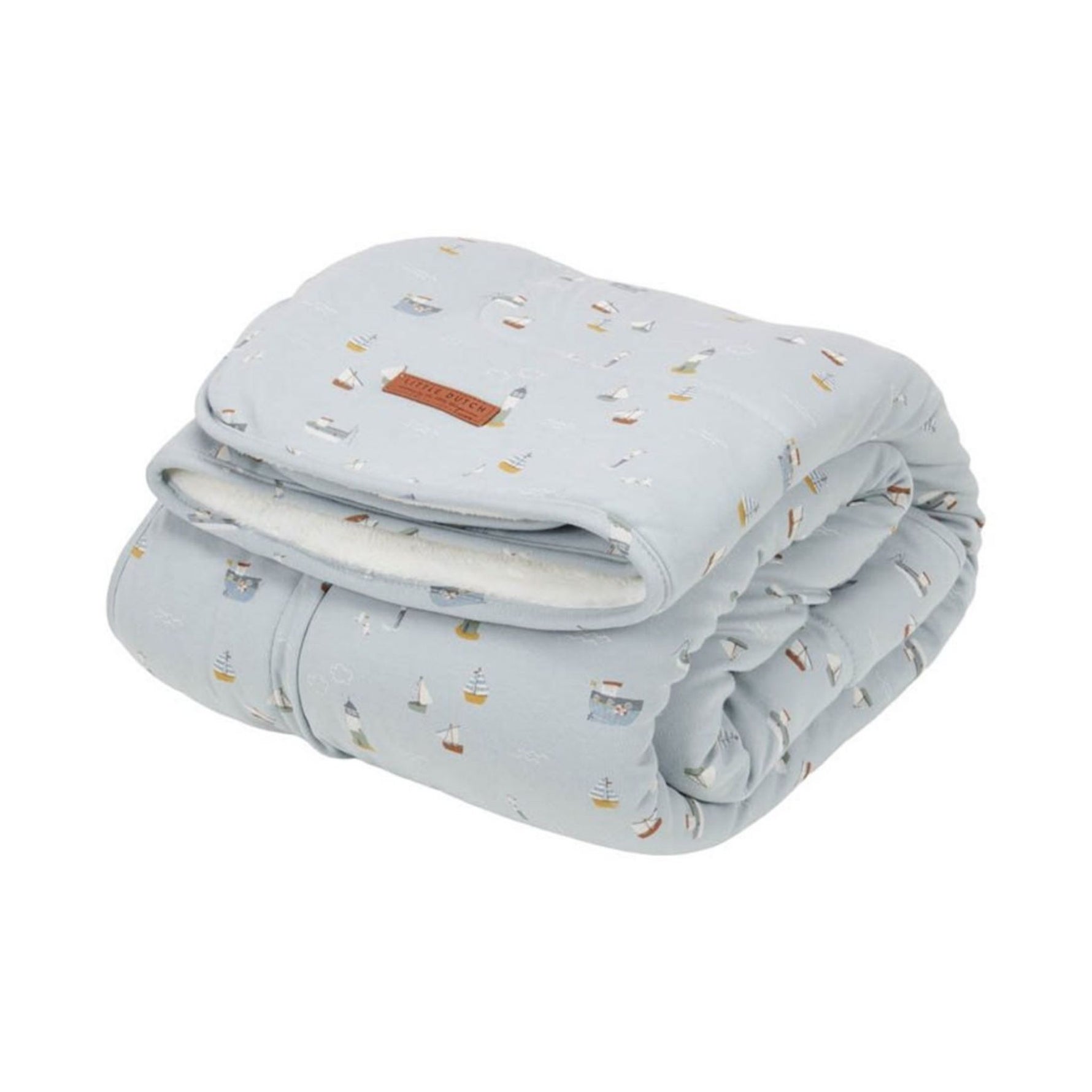 Buy Kids' Cot Blanket Sailors Bay Blue - Sweet Pea - UAE, KSA