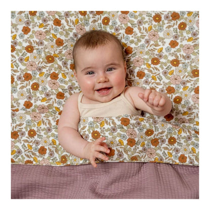 Top Cot Blanket Pure Mauve