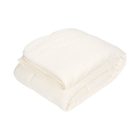 Bestsellers Baby Cot Blanket in Pure Soft White - At Sweet Pea