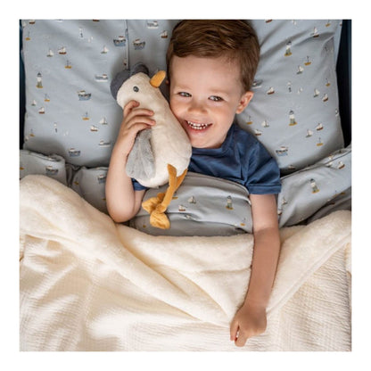 Bestsellers Baby Cot Blanket in Pure Soft White 