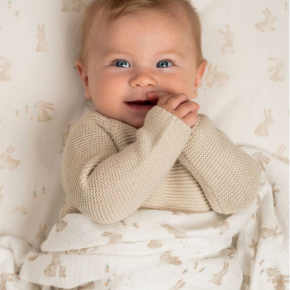 Bassinet Blanket Soft Cozy Nursery Bedding for Newborn Babies and Infants