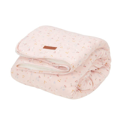 Little Dutch | Bassinet Blanket Little Pink Flowers | Sweet Pea
