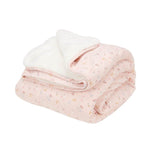 Kids' Bassinet Blanket Little Pink Flowers - Size 70x100cm