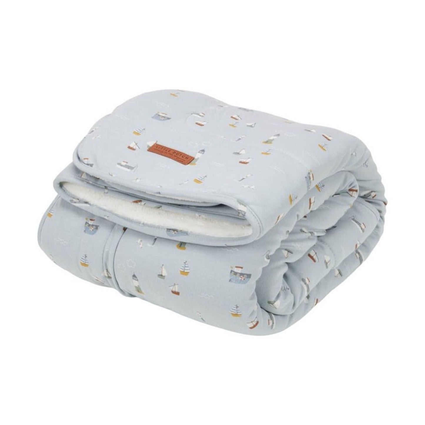 Little Dutch | Bassinet Blanket Sailors Bay Blue | Sweet Pea