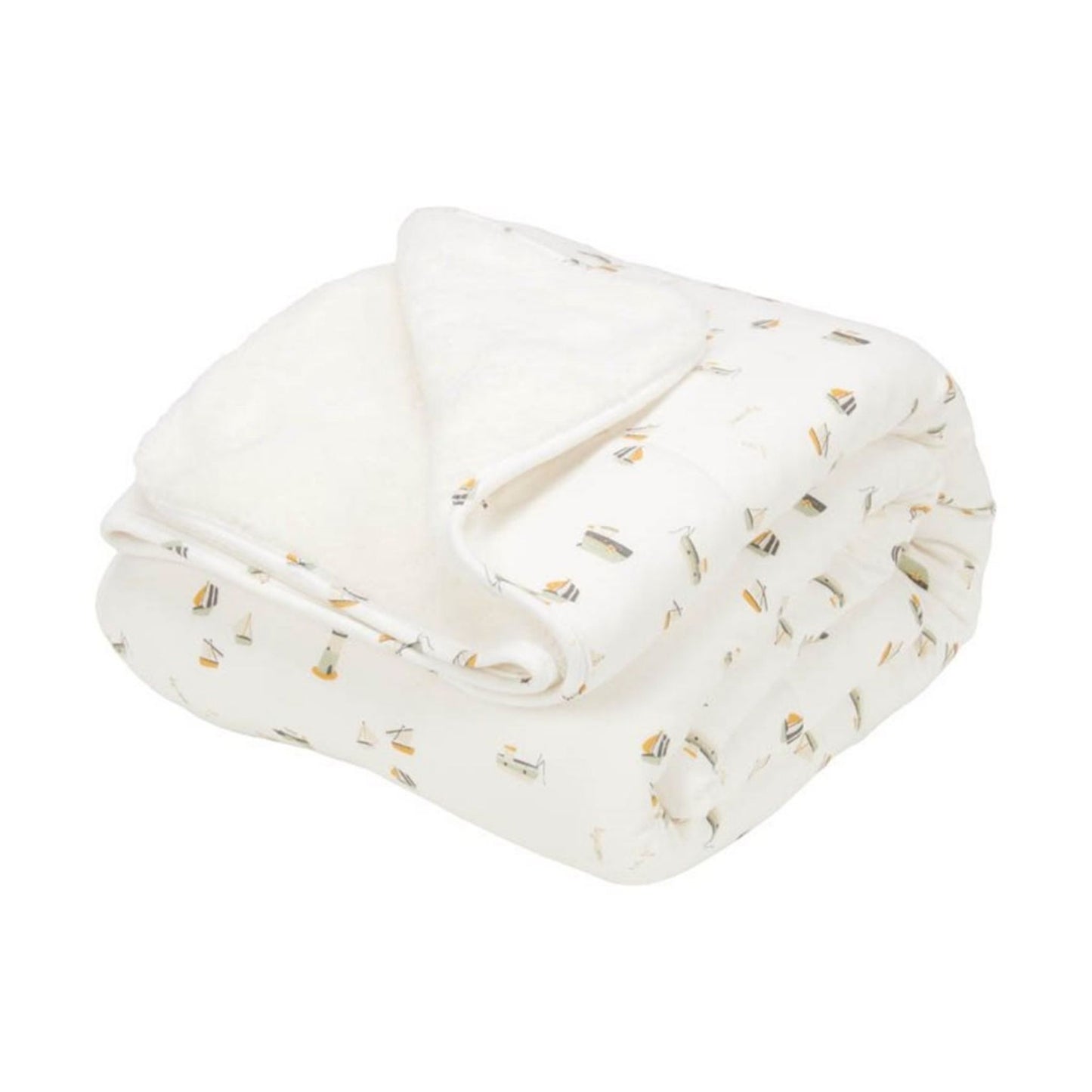 Bassinet Blanket Sailors Bay White