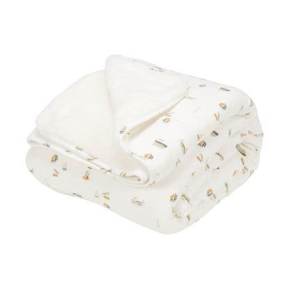 Bassinet Blanket Sailors Bay White