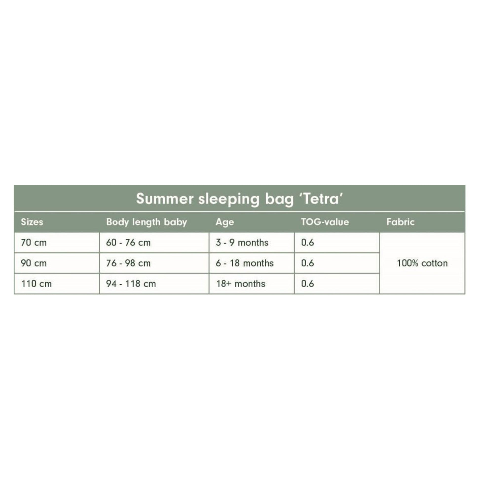 Purchase Online Summer Sleeping Bag 90 cm Sailors Bay Blue - Product Details 