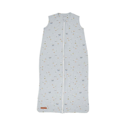 Cotton Summer Sleeping Bag 70 cm Sailors Bay Blue - Little Dutch