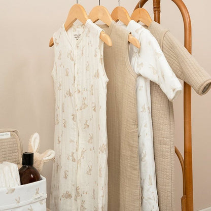 Summer Sleeping Bag Muslin Cotton Lightweight Breathable Baby Sleeping Bag