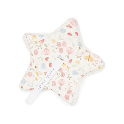 Ultra-Soft Pacifier Cloth Flowers & Butterflies - Sweet Pea