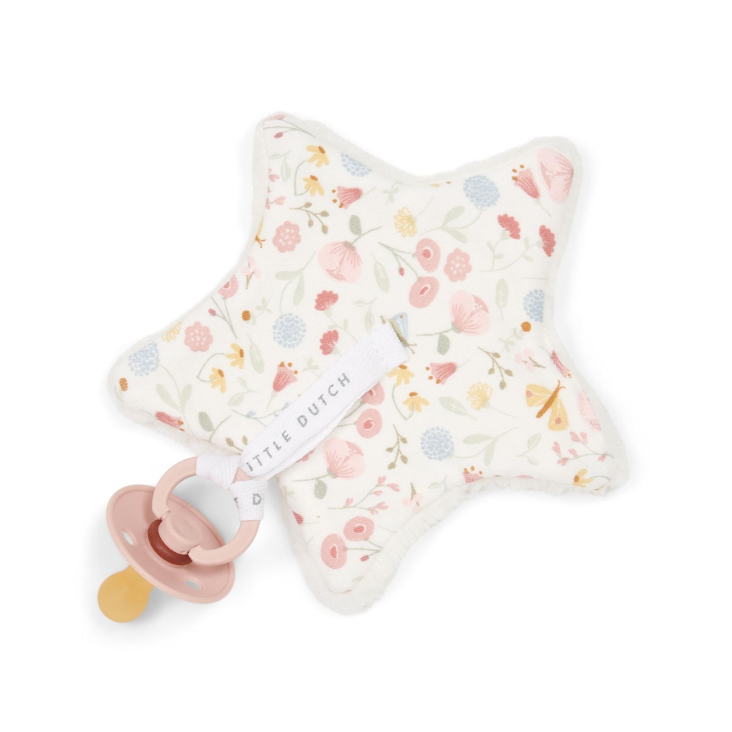 Perfect - Ultra-Soft Pacifier Cloth Flowers & Butterflies