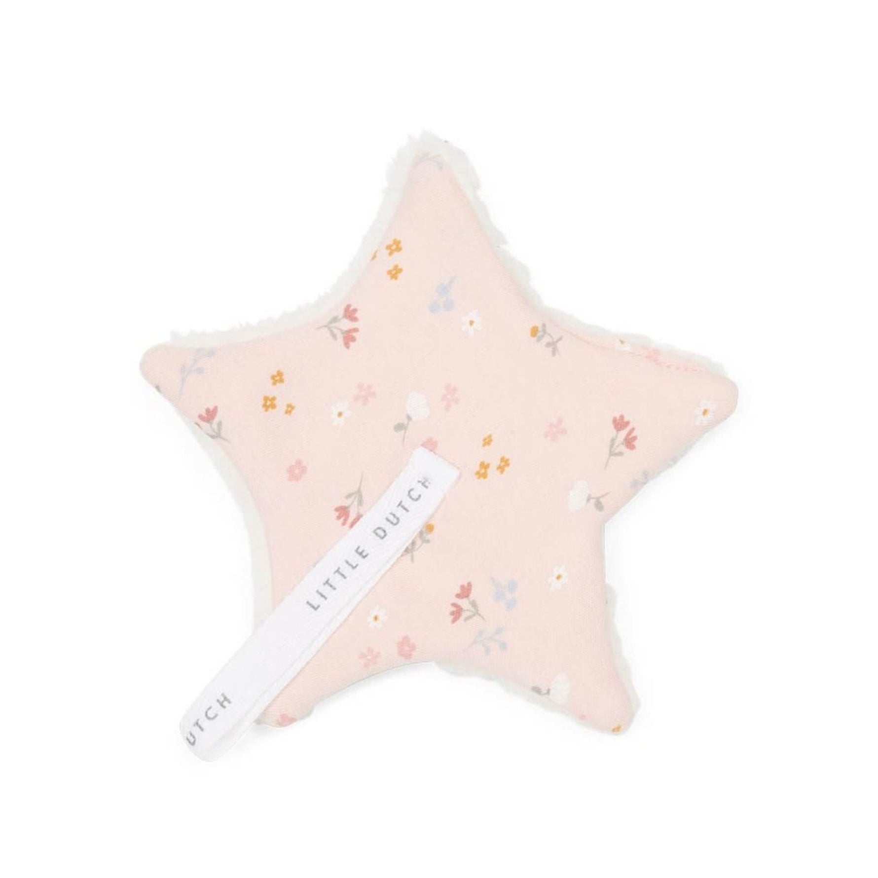 Cuddle And Play With - Pacifier Cloth Little Pink Flowers
