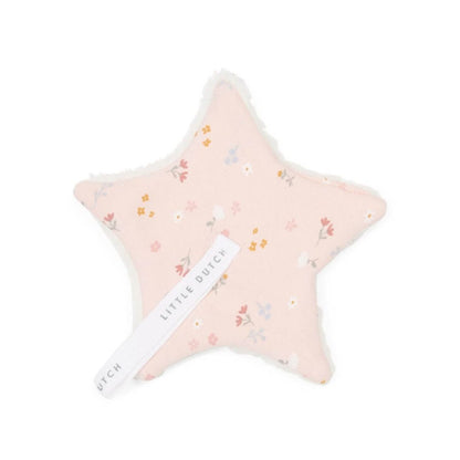 Cuddle And Play With - Pacifier Cloth Little Pink Flowers