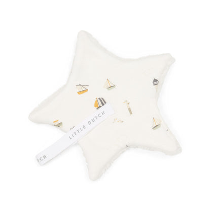 Little Dutch - Pacifier Cloth Sailors Bay White - UAE, KSA