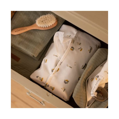 Little Dutch - Pacifier Cloth Sailors Bay White