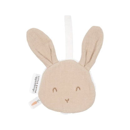 Pacifier Cloth Muslin Bunny Beige - Ultra Soft To Cuddle With