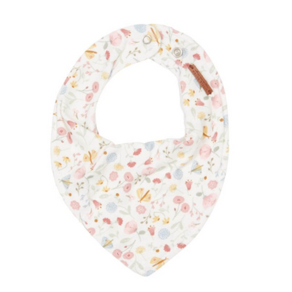 Best Bandana Bib with Flowers & Butterflies - Little Dutch