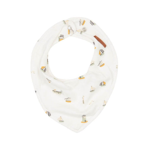 Little Dutch Bandana Bib from the Sailors Bay White collections