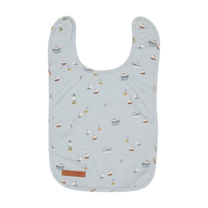 Little Dutch | Bib in Sailors Bay Blue | High Absorption Capacity