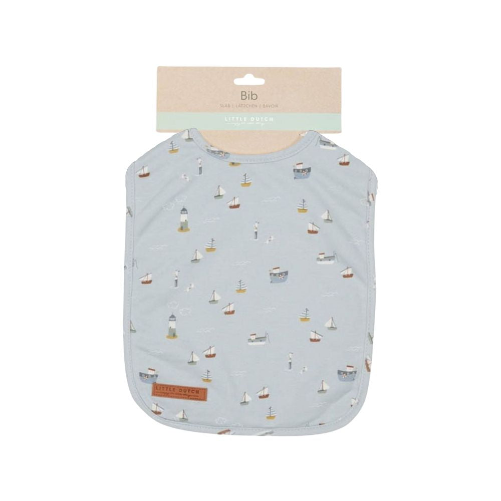 Kids' Bib in Sailors Bay Blue 