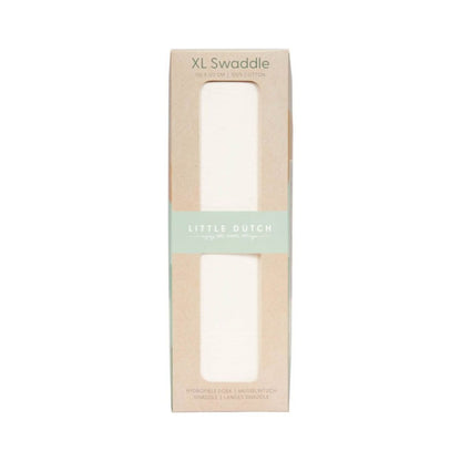 Swaddle 120 x 120 cm Pure Soft White