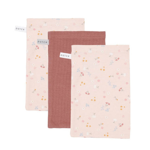 Shop Washcloth Set Pure Pink Blush / Little Pink Flowers