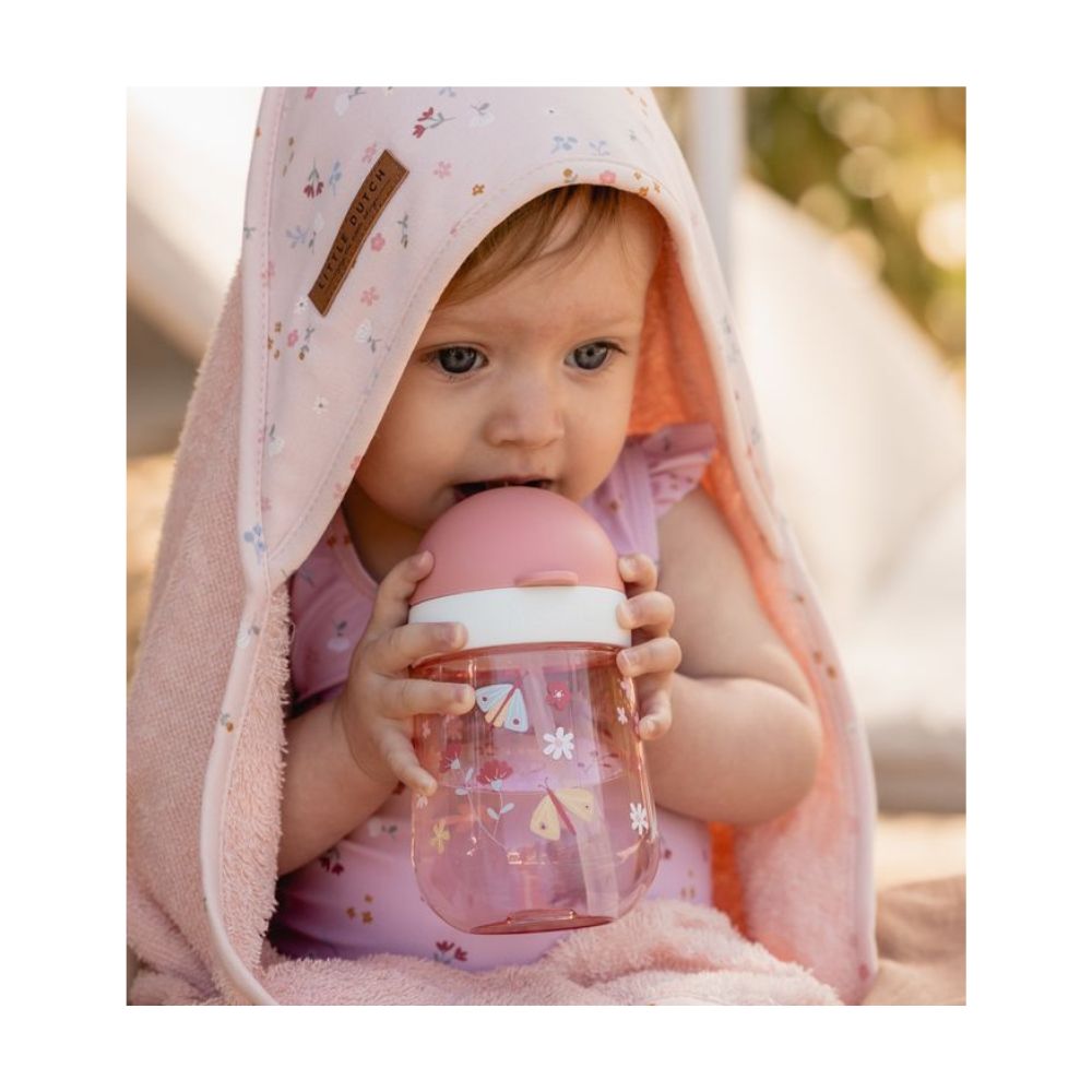 Hooded Towel Little Pink Flowers