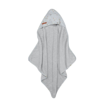 Buy Sweet Pea - Hooded Towel Sailors Bay Blue - UAE, KSA