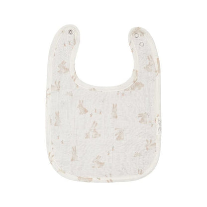 Little Dutch | Bib Muslin Baby Bunny | Sweet Pea Dubai