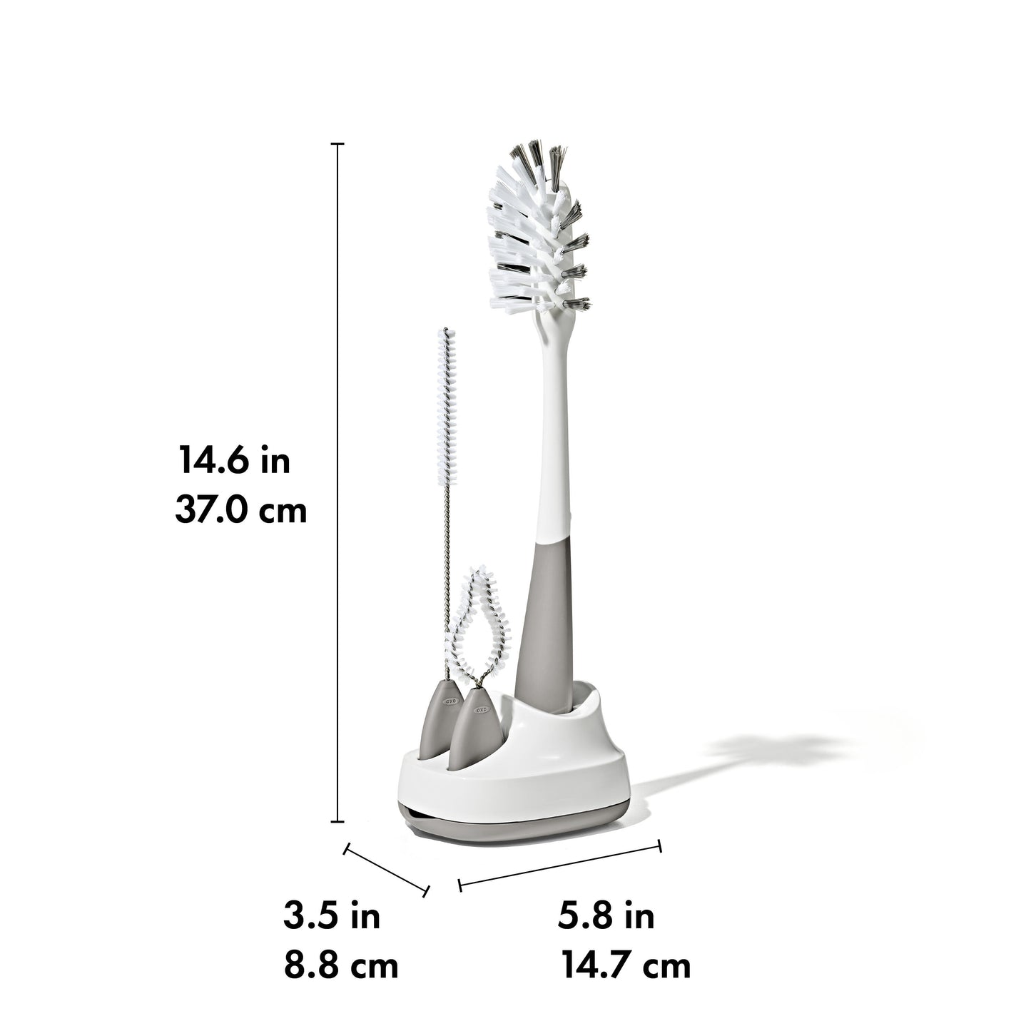 Water Bottle and Straw Cup Cleaning Set Brush Set - PEBBLE