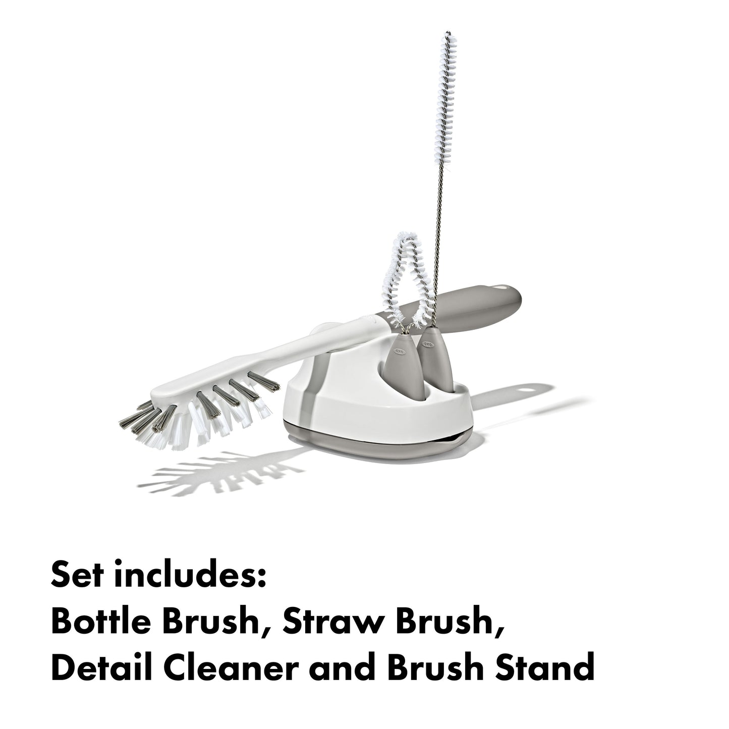 Water Bottle and Straw Cup Cleaning Set Brush Set - PEBBLE