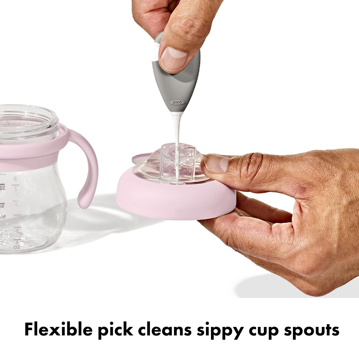 Cleaning Set for Straw & Sippy Cup - Pebble