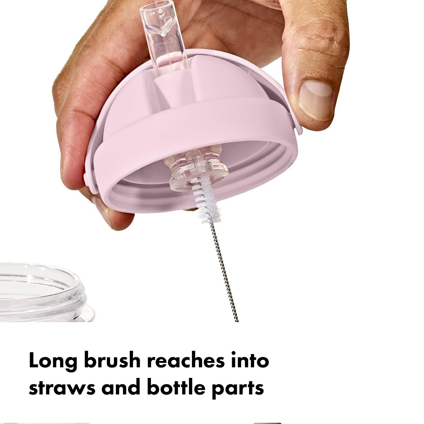 Cleaning Set for Straw & Sippy Cup - Pebble