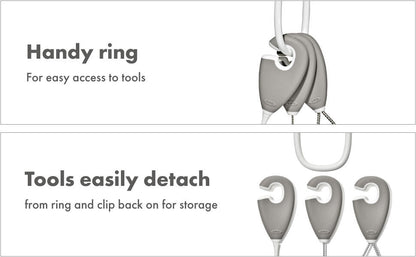 Cleaning Set for Straw & Sippy Cup - Pebble