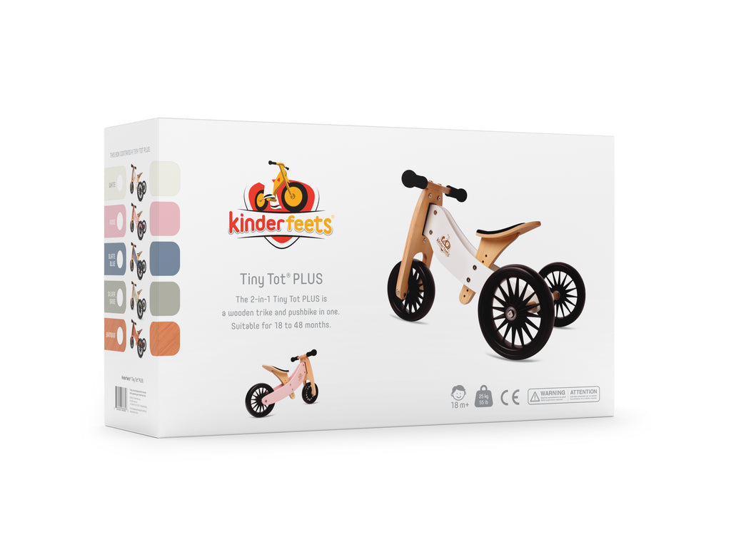 Balance bike with 2 cheap rear wheels