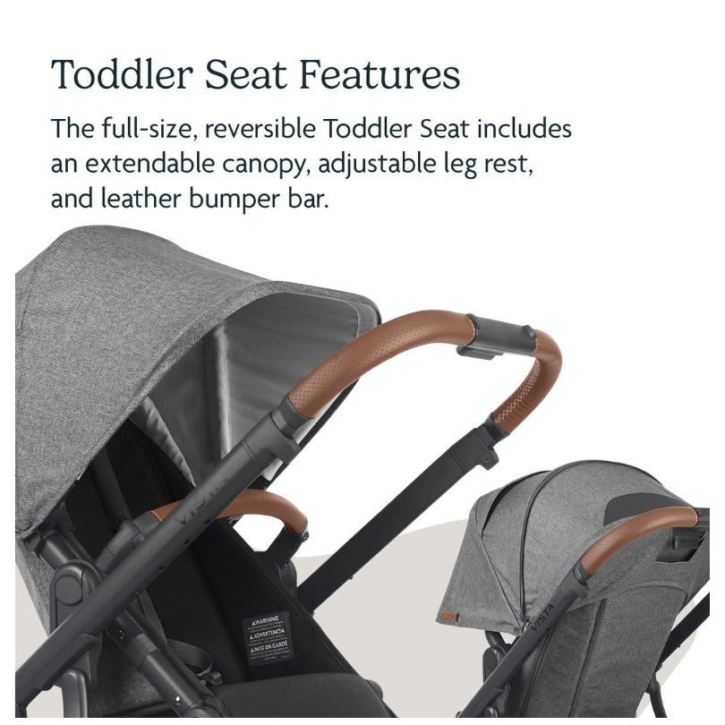 Vista V2 Stroller - Mélange Carbon Frame