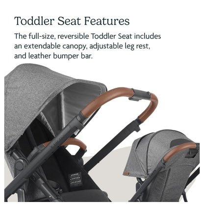 Vista V2 Stroller - Mélange Carbon Frame