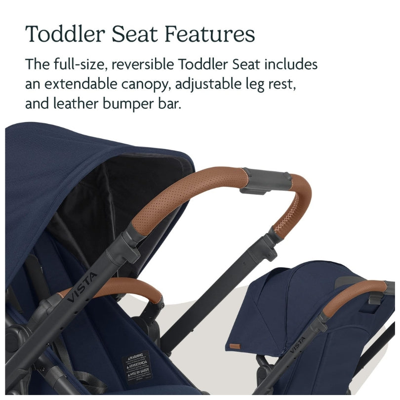 Vista V2 Stroller - Mélange Carbon Frame