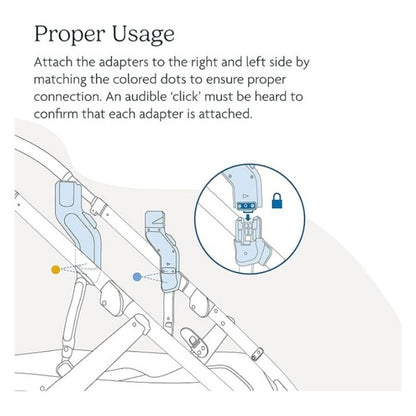 محولات مقعد السيارة لـ Vista/Vista V2، Cruz/Cruz V2